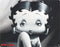 Betty Boop Black and White Galaxy Book 12in Skin